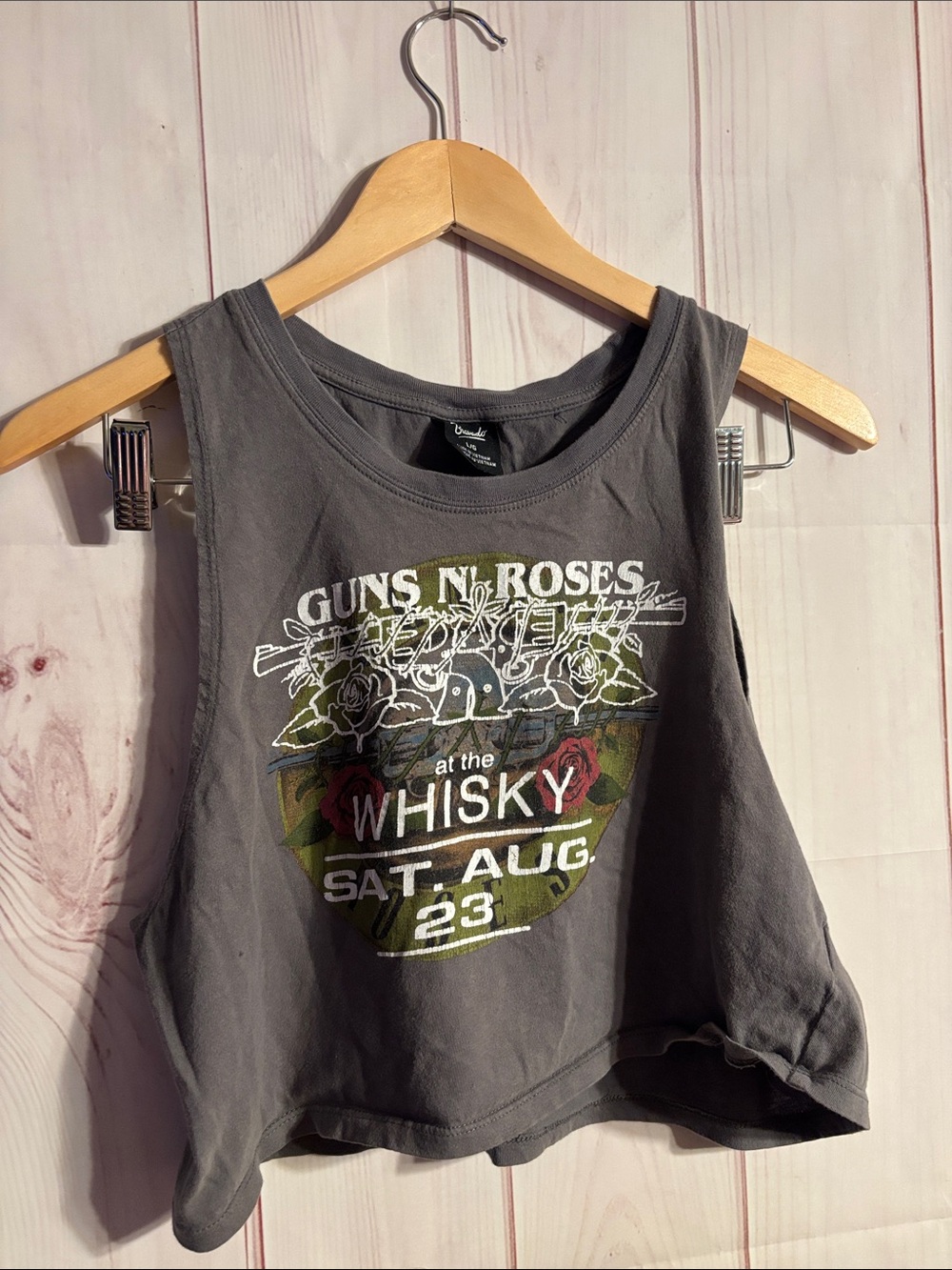 Bravado Guns N’ Roses “Live at the Whisky” Crop Tank ✨Large